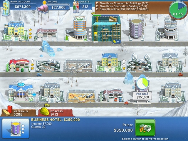 Скриншот из игры Hotel Mogul под номером 7