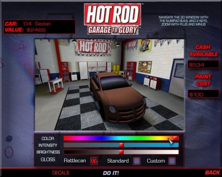 Скриншот из игры Hot Rod: Garage to Glory под номером 12