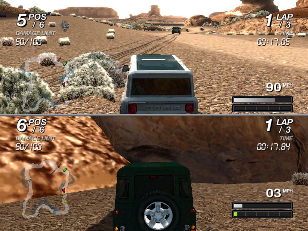 Скриншот из игры Ford Racing Off Road под номером 2