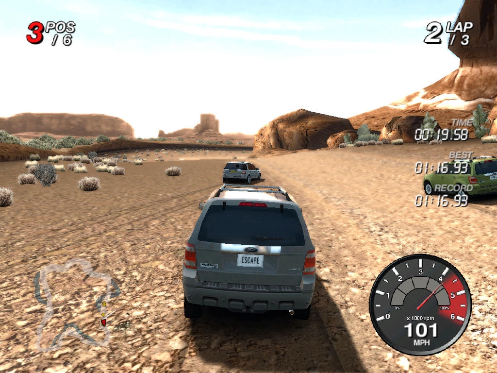 Скриншот из игры Ford Racing Off Road под номером 3