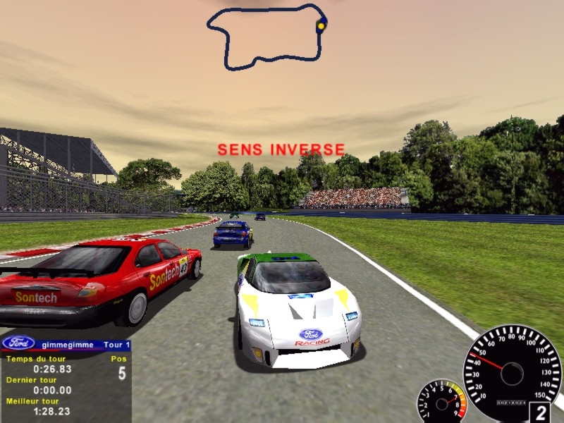 Скриншот из игры Ford Racing 2001 под номером 2