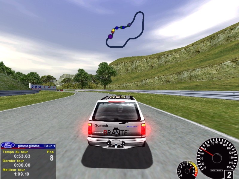 Скриншот из игры Ford Racing 2001 под номером 4