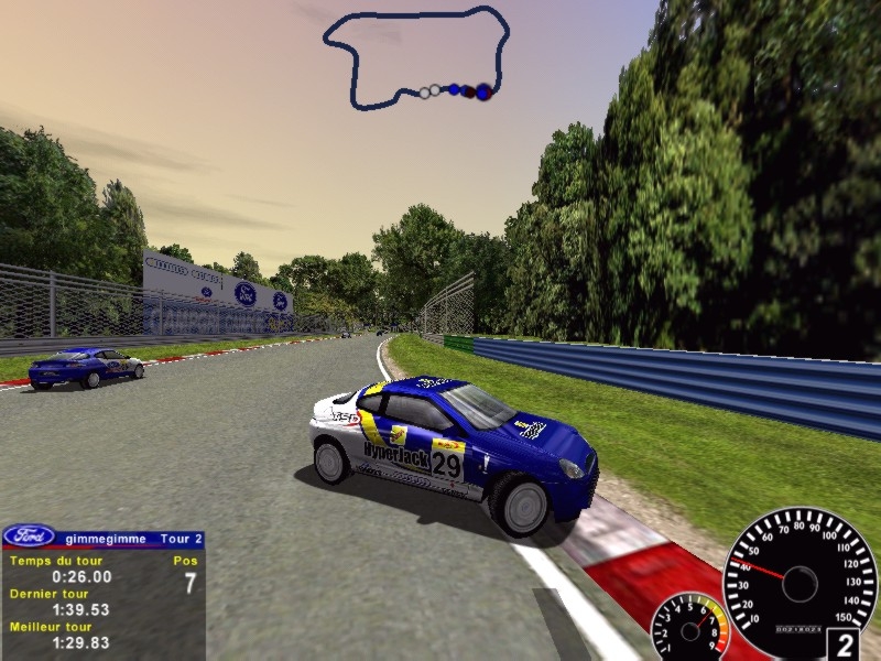 Скриншот из игры Ford Racing 2001 под номером 6