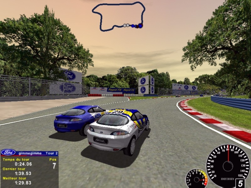 Скриншот из игры Ford Racing 2001 под номером 7