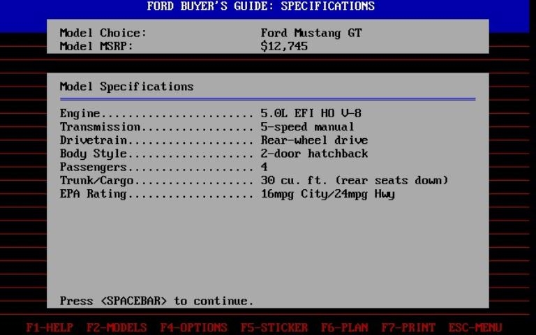 Скриншот из игры Ford Simulator под номером 11