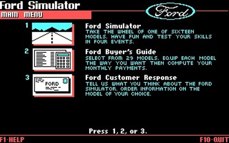Скриншот из игры Ford Simulator под номером 14