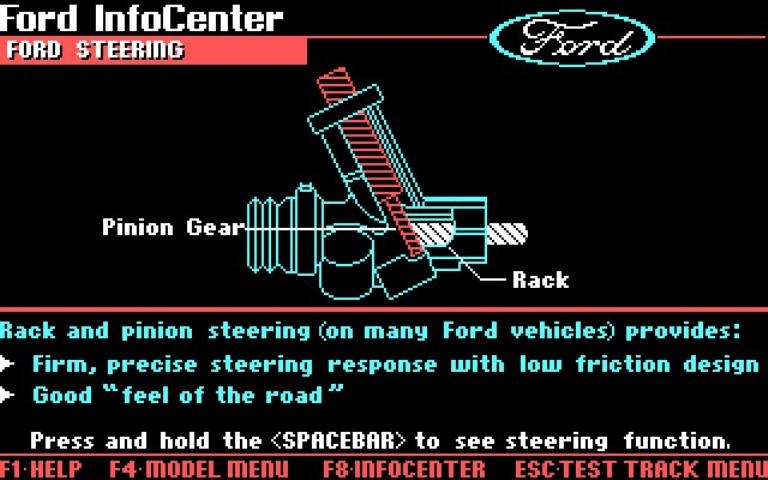 Скриншот из игры Ford Simulator под номером 3
