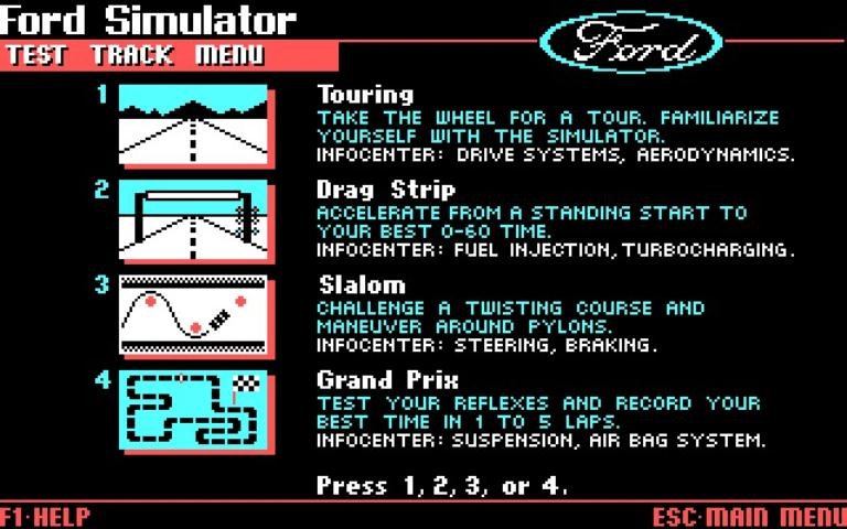 Скриншот из игры Ford Simulator под номером 4