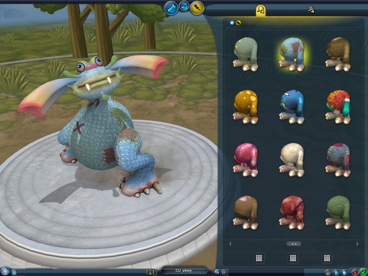 Скриншот из игры Spore: Creepy & Cute Parts Pack под номером 2