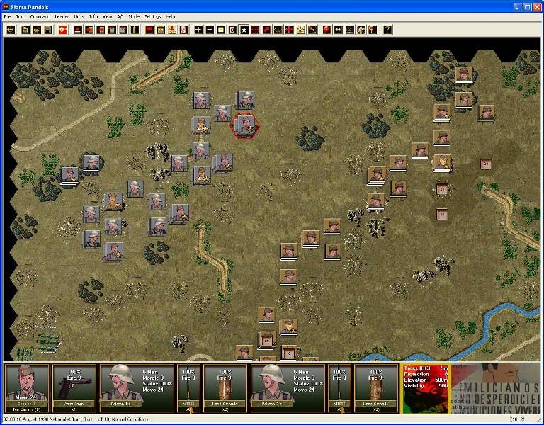 Скриншот из игры Squad Battles: Spanish Civil War под номером 2