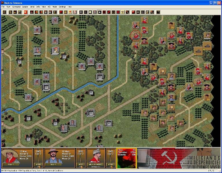 Скриншот из игры Squad Battles: Spanish Civil War под номером 3