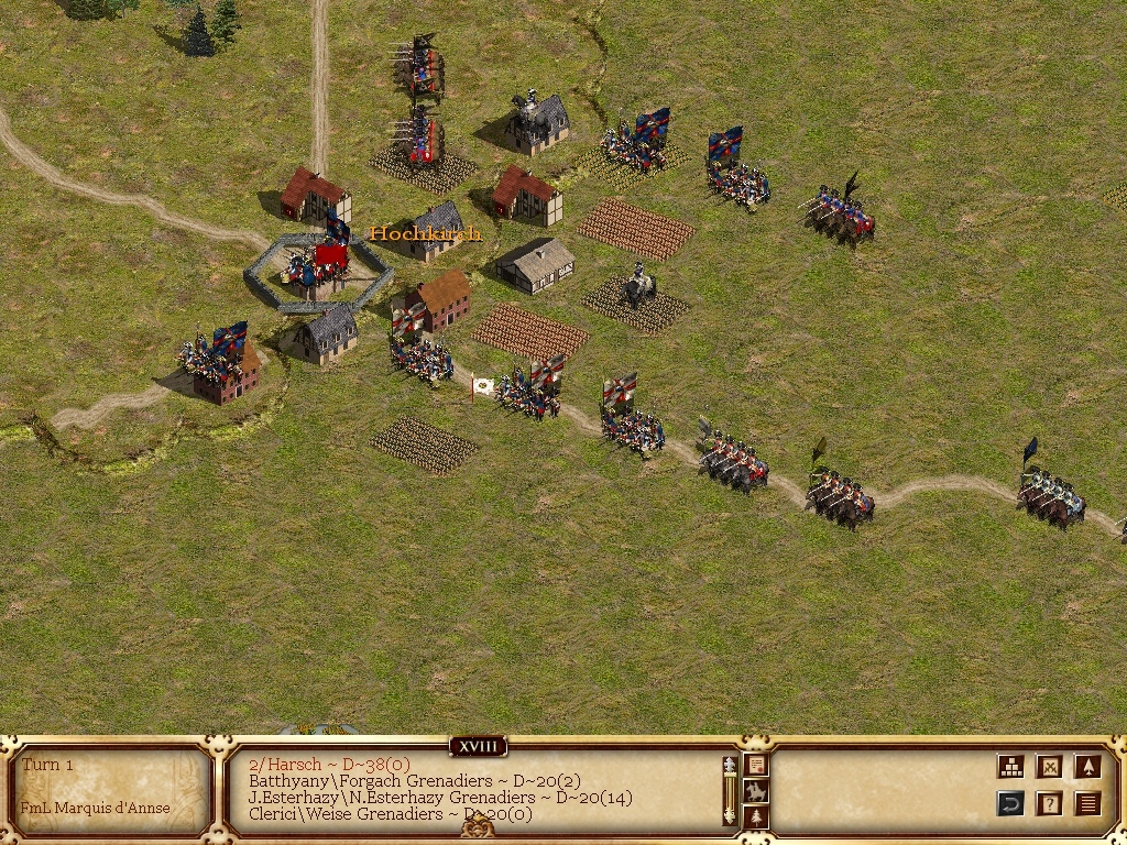 Скриншот из игры Horse and Musket: Volume 1, Frederick the Great под номером 24