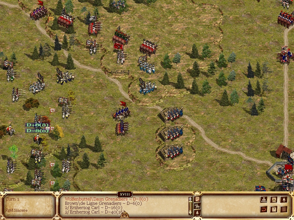 Скриншот из игры Horse and Musket: Volume 1, Frederick the Great под номером 9