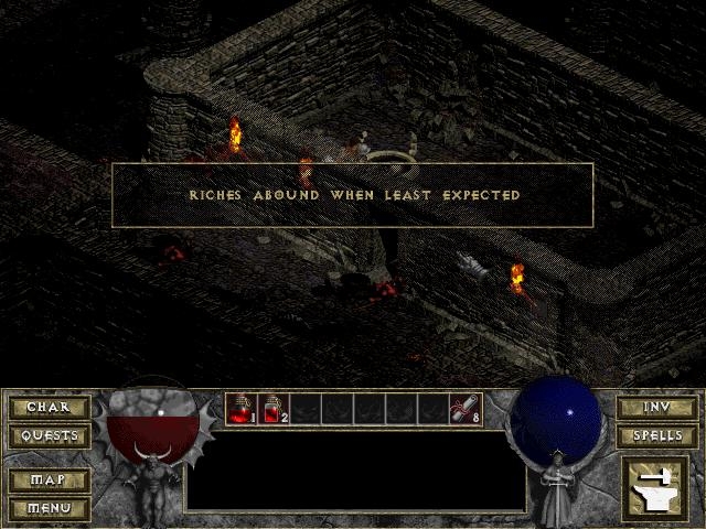 Скриншот из игры Diablo под номером 102