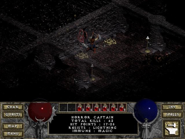 Скриншот из игры Diablo под номером 103