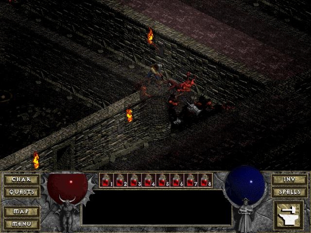 Скриншот из игры Diablo под номером 104
