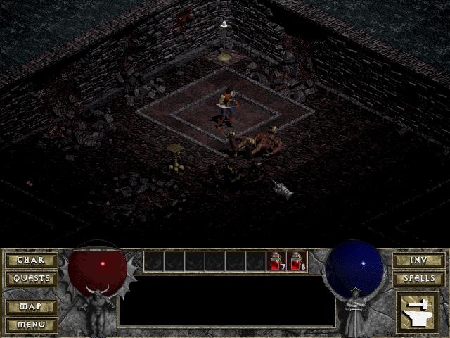 Скриншот из игры Diablo под номером 107