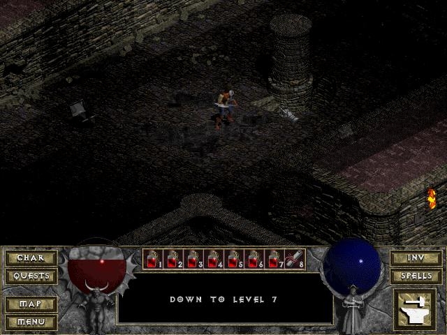 Скриншот из игры Diablo под номером 111