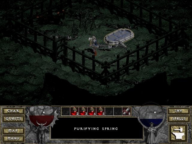 Скриншот из игры Diablo под номером 122