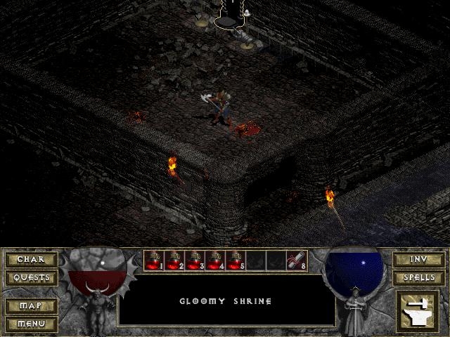 Скриншот из игры Diablo под номером 124