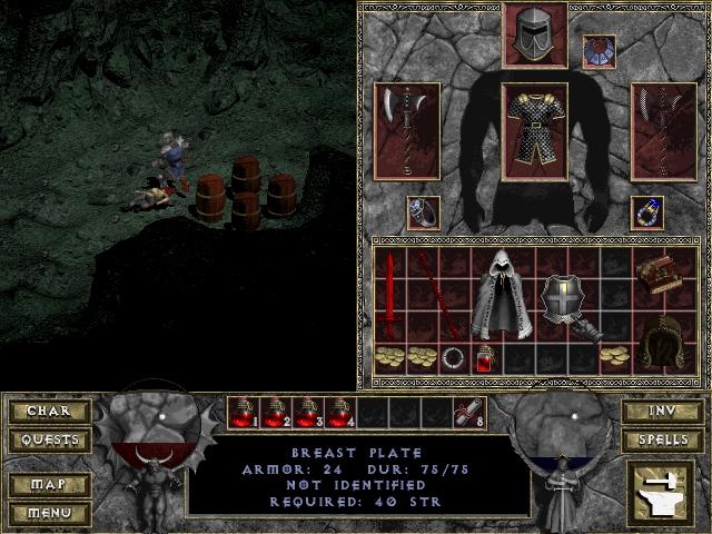 Скриншот из игры Diablo под номером 126
