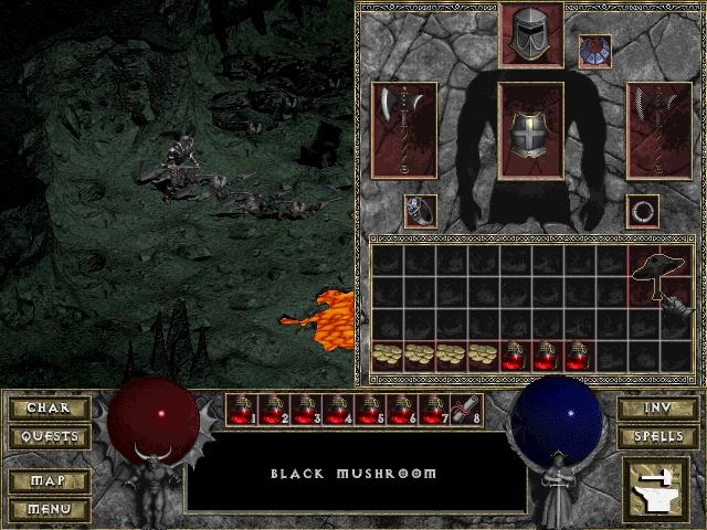 Скриншот из игры Diablo под номером 127