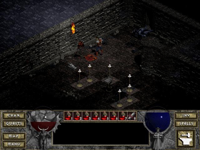 Скриншот из игры Diablo под номером 128