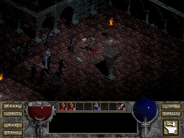 Скриншот из игры Diablo под номером 13