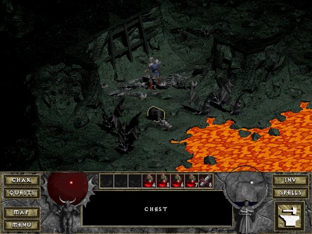 Скриншот из игры Diablo под номером 141