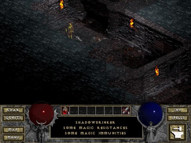 Скриншот из игры Diablo под номером 16