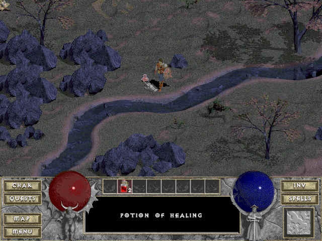 Скриншот из игры Diablo под номером 2
