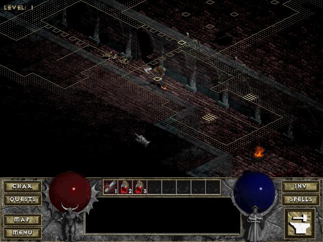 Скриншот из игры Diablo под номером 22