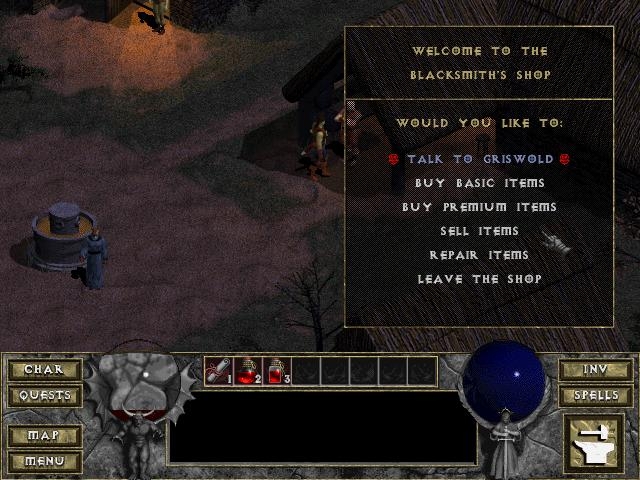 Скриншот из игры Diablo под номером 23