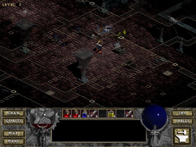 Скриншот из игры Diablo под номером 24