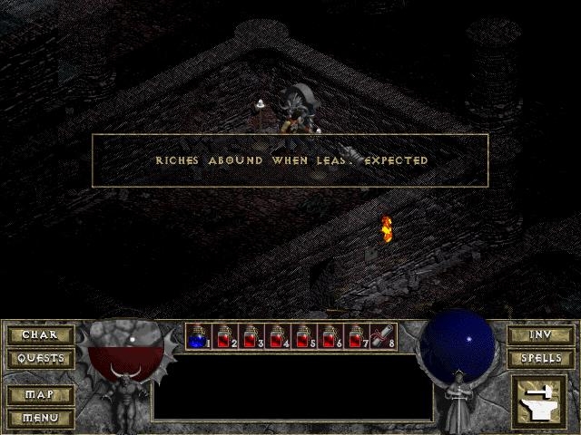 Скриншот из игры Diablo под номером 25