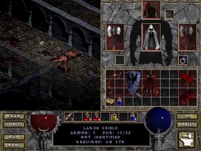 Скриншот из игры Diablo под номером 29