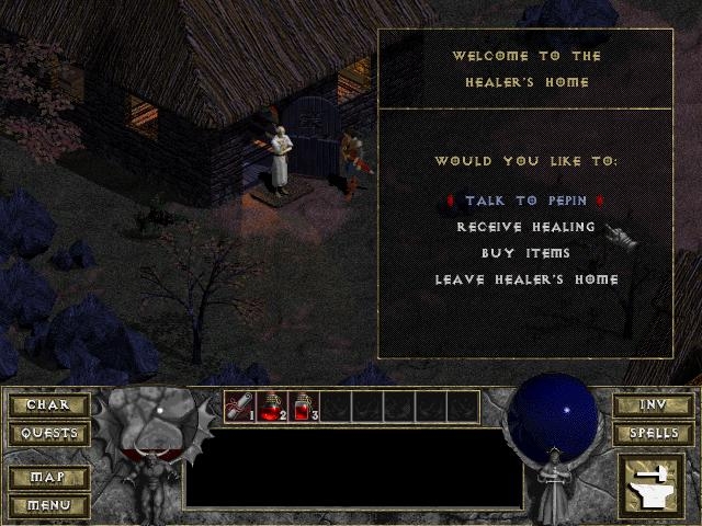 Скриншот из игры Diablo под номером 33