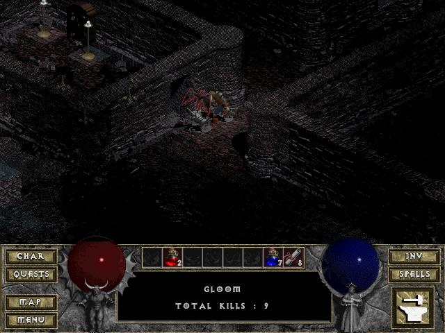 Скриншот из игры Diablo под номером 35