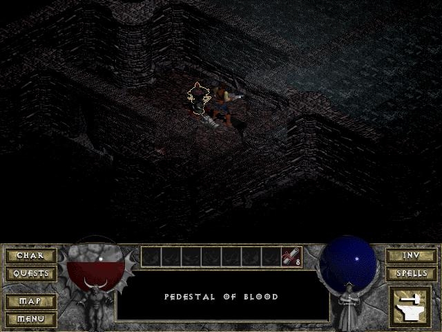 Скриншот из игры Diablo под номером 36