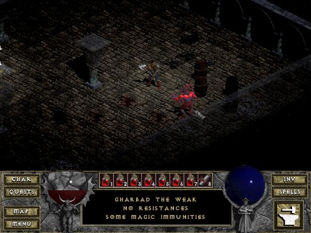 Скриншот из игры Diablo под номером 39
