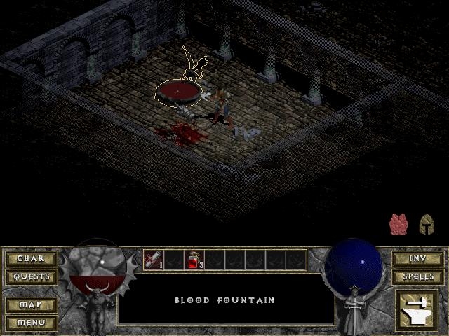 Скриншот из игры Diablo под номером 42