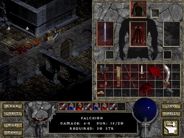 Скриншот из игры Diablo под номером 47