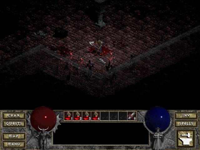 Скриншот из игры Diablo под номером 48