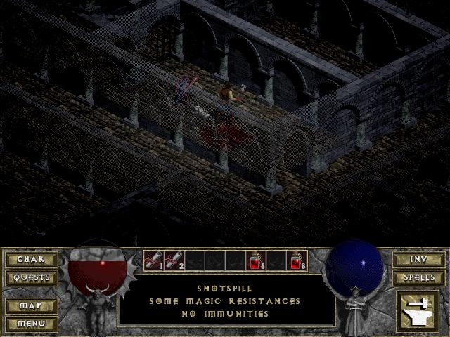 Скриншот из игры Diablo под номером 49