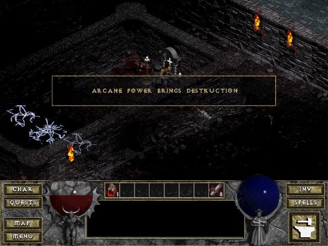 Скриншот из игры Diablo под номером 50