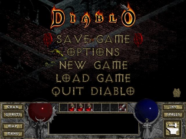 Скриншот из игры Diablo под номером 66