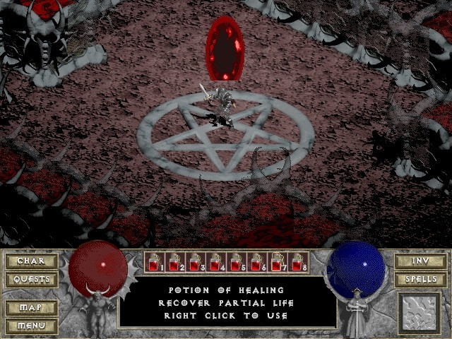Скриншот из игры Diablo под номером 7