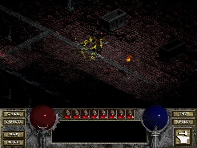 Скриншот из игры Diablo под номером 90