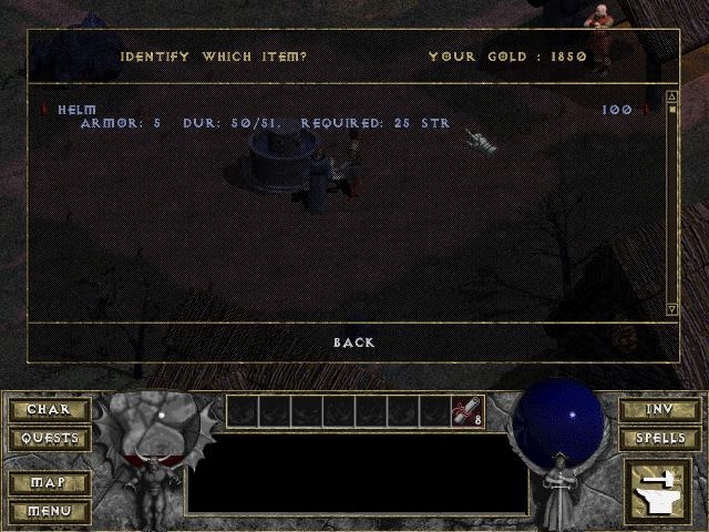 Скриншот из игры Diablo под номером 92