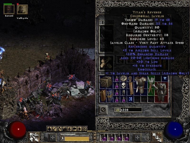 Скриншот из игры Diablo 2: Lord of Destruction под номером 13